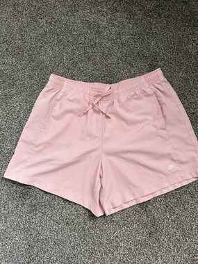 Nike Women’s Light Pink Athletic Drawstring Shorts